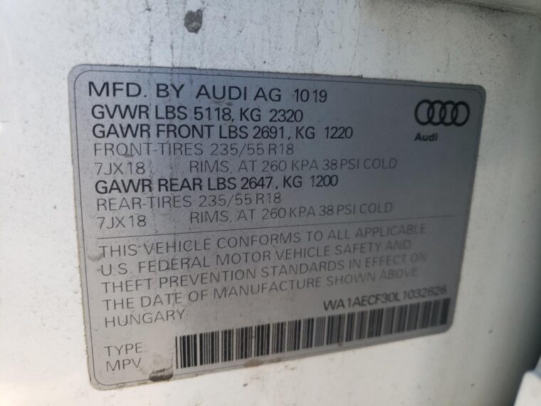 Автомобіль AUDI Q3 PREMIUM 2020 | GrandCar