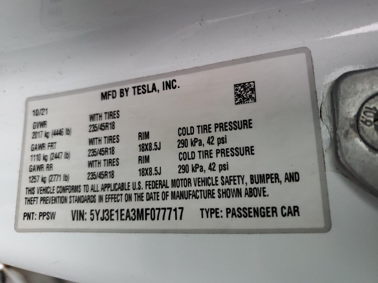 Автомобіль TESLA MODEL 3 2021 | GrandCar Автомобіль TESLA MODEL 3 2021 | GrandCar