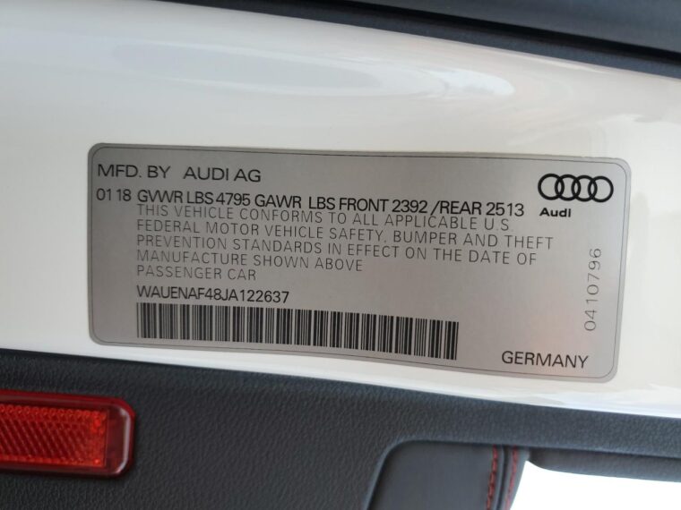 Автомобіль AUDI A4 PREMIUM PLUS 2018 | GrandCar
