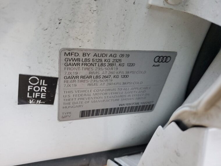Автомобіль AUDI Q3 PREMIUM PLUS S-LINE 2020 | GrandCar