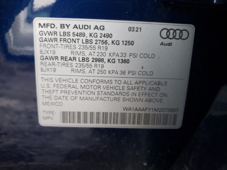 Автомобіль AUDI Q5 PREMIUM 2021 | GrandCar
