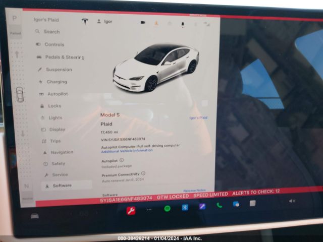 Автомобіль TESLA MODEL S 2022 | GrandCar Автомобіль TESLA MODEL S 2022 | GrandCar