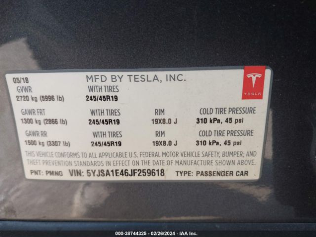 Автомобиль TESLA MODEL S 2018 | GrandCar Автомобиль TESLA MODEL S 2018 | GrandCar
