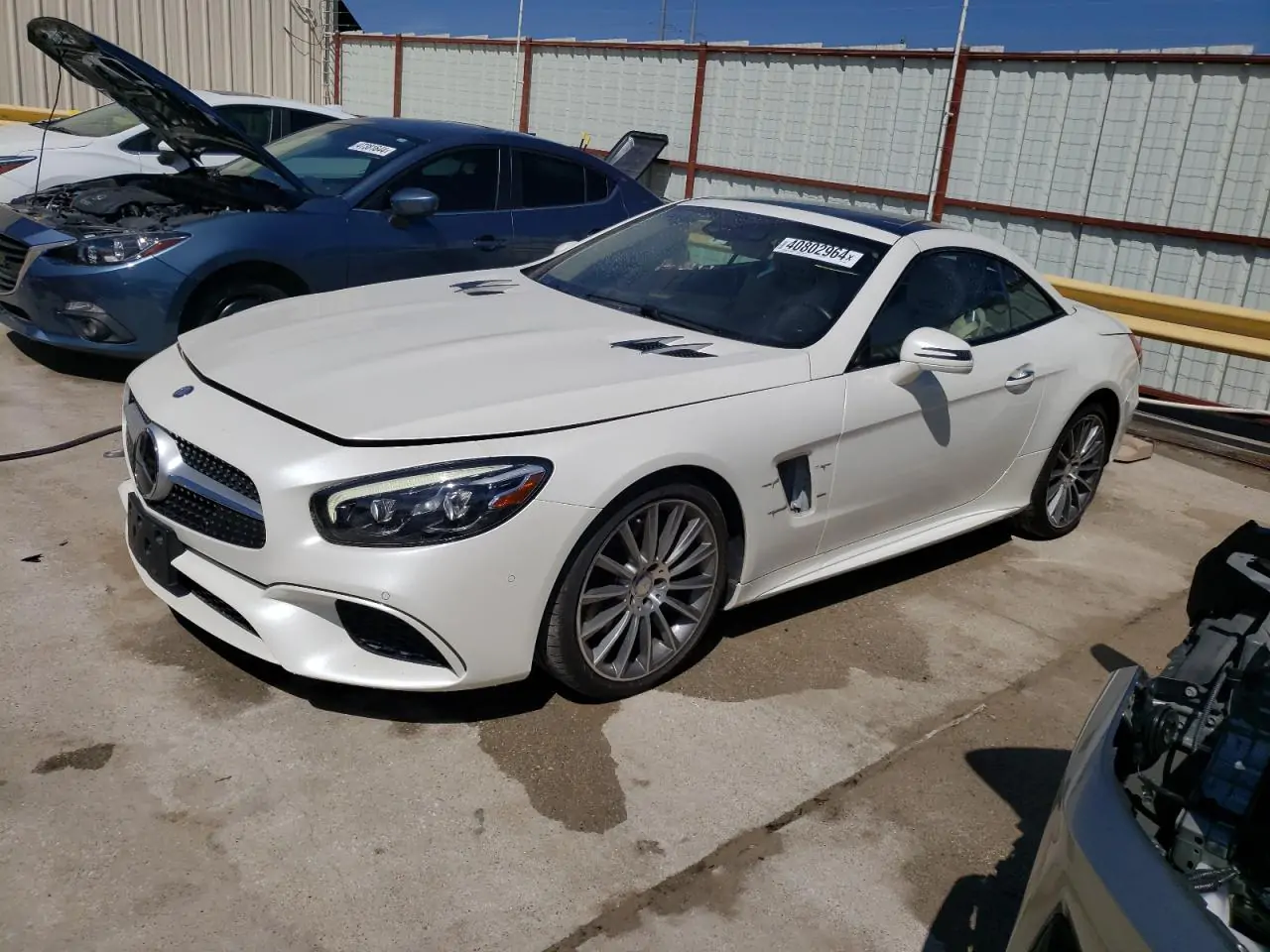 Купить автомобиль MERCEDES-BENZ SL 550 2017 из США. Цена - 20000