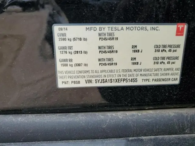Автомобиль TESLA MODEL S 2014 | GrandCar Автомобиль TESLA MODEL S 2014 | GrandCar