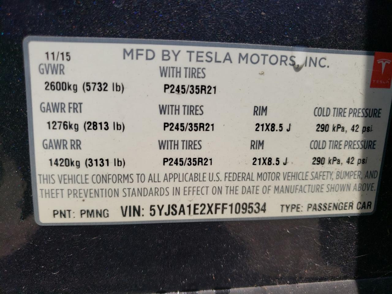 Автомобиль TESLA MODEL S 2015 | GrandCar Автомобиль TESLA MODEL S 2015 | GrandCar