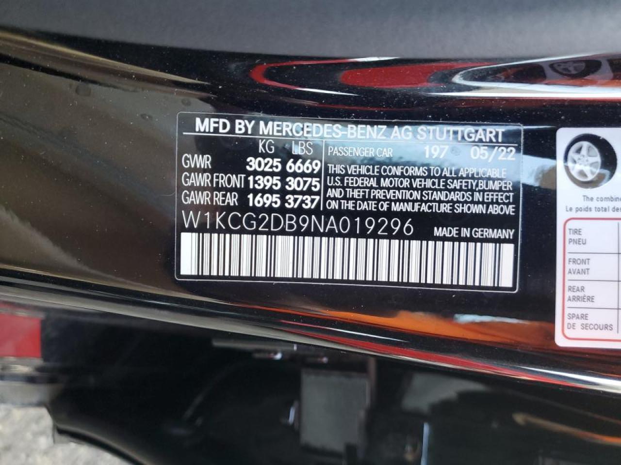 Автомобіль MERCEDES-BENZ EQS SEDAN 450+ 2022 | GrandCar Автомобіль MERCEDES-BENZ EQS SEDAN 450+ 2022 | GrandCar