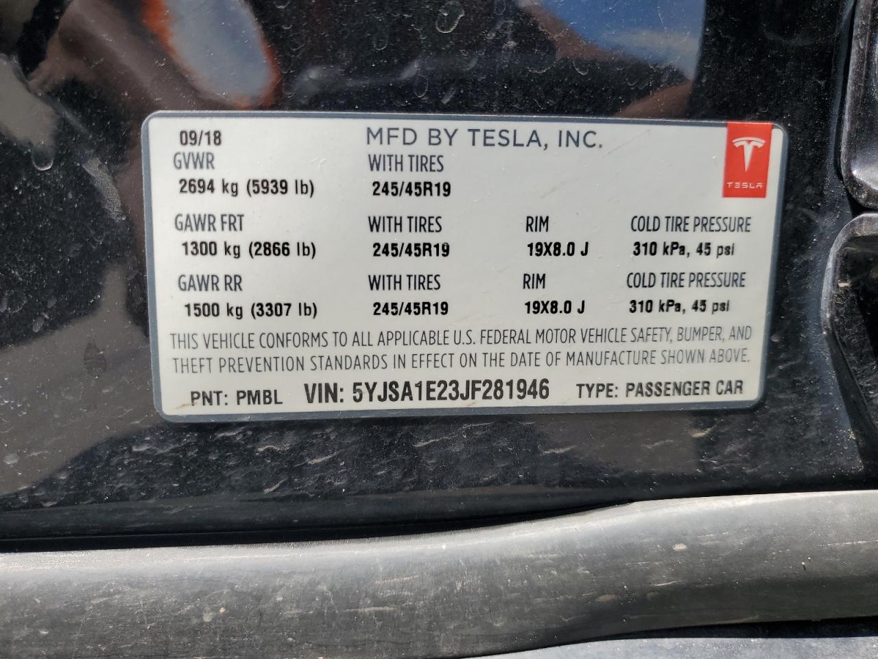Автомобиль TESLA MODEL S 2018 | GrandCar Автомобиль TESLA MODEL S 2018 | GrandCar