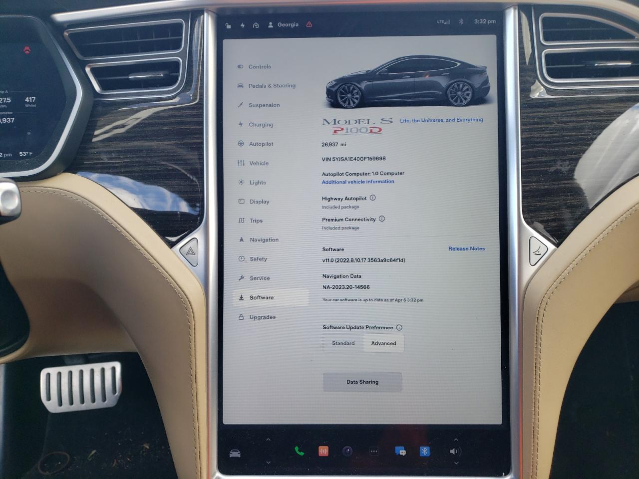 Автомобиль TESLA MODEL S 2016 | GrandCar Автомобиль TESLA MODEL S 2016 | GrandCar