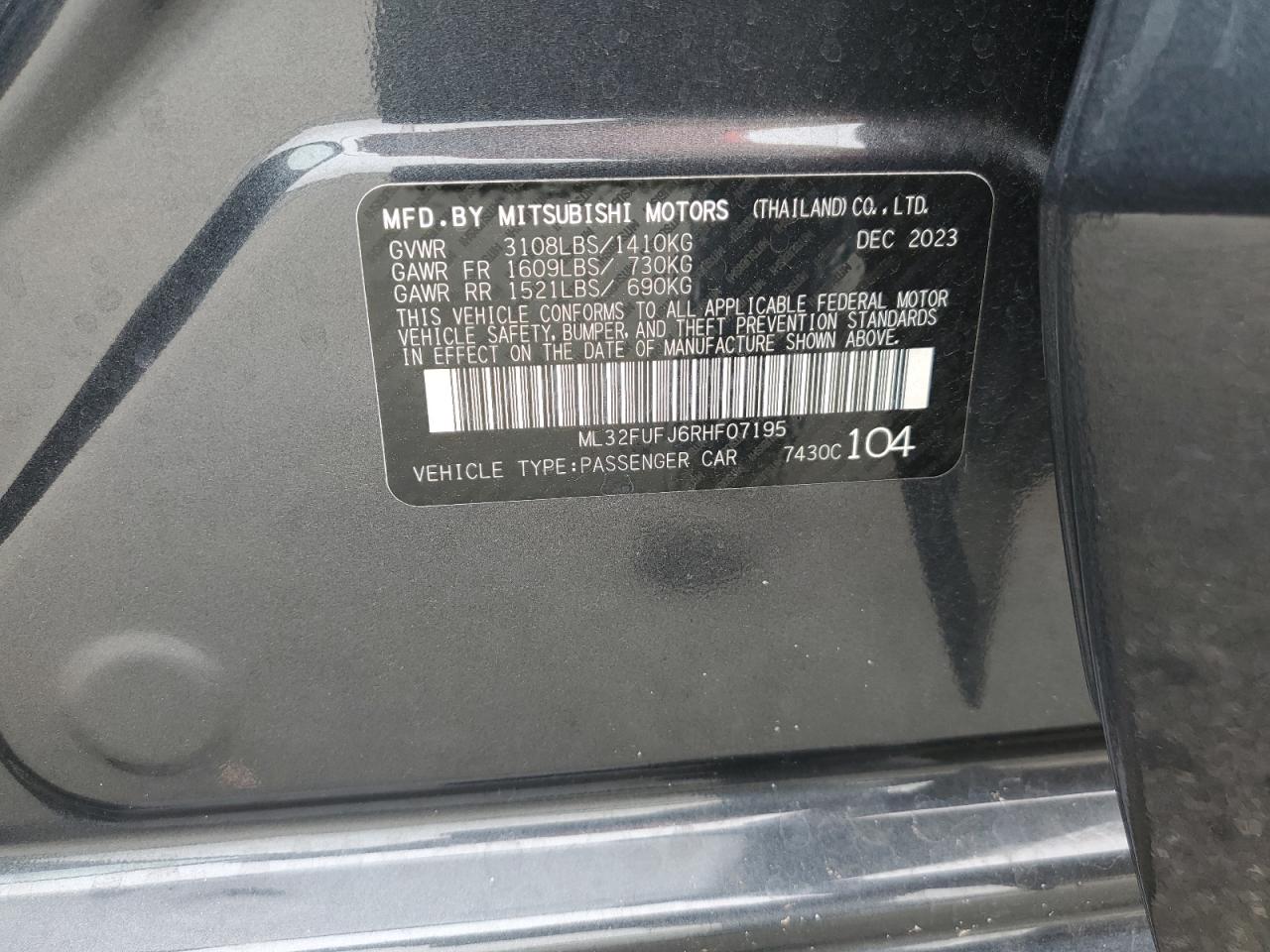 Автомобіль MITSUBISHI MIRAGE G4 ES 2024 | GrandCar Автомобіль MITSUBISHI MIRAGE G4 ES 2024 | GrandCar