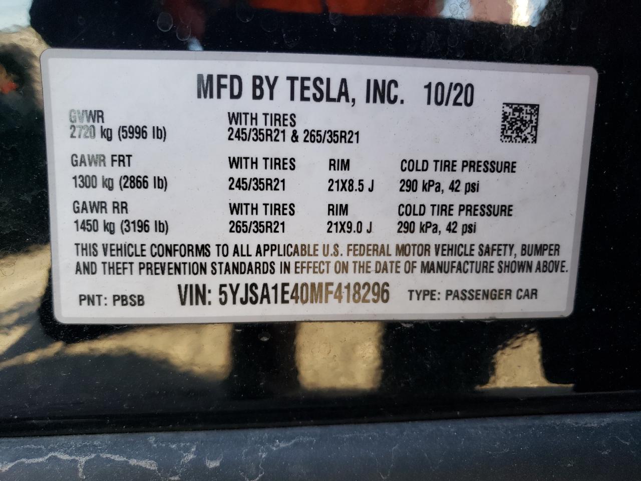 Автомобіль TESLA MODEL S 2021 | GrandCar Автомобіль TESLA MODEL S 2021 | GrandCar