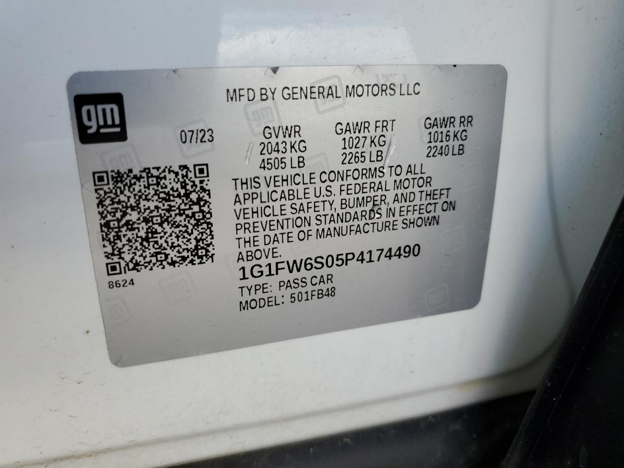 Автомобіль CHEVROLET BOLT EV 1LT 2023 | GrandCar Автомобіль CHEVROLET BOLT EV 1LT 2023 | GrandCar