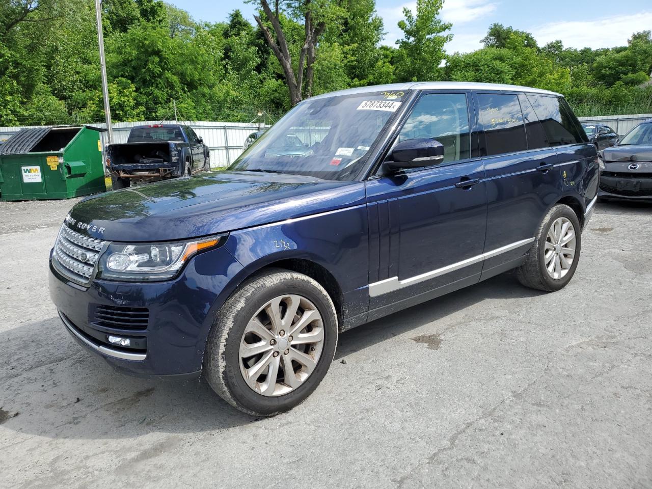 Автомобіль LAND ROVER RANGE ROVER HSE 2016 | GrandCar