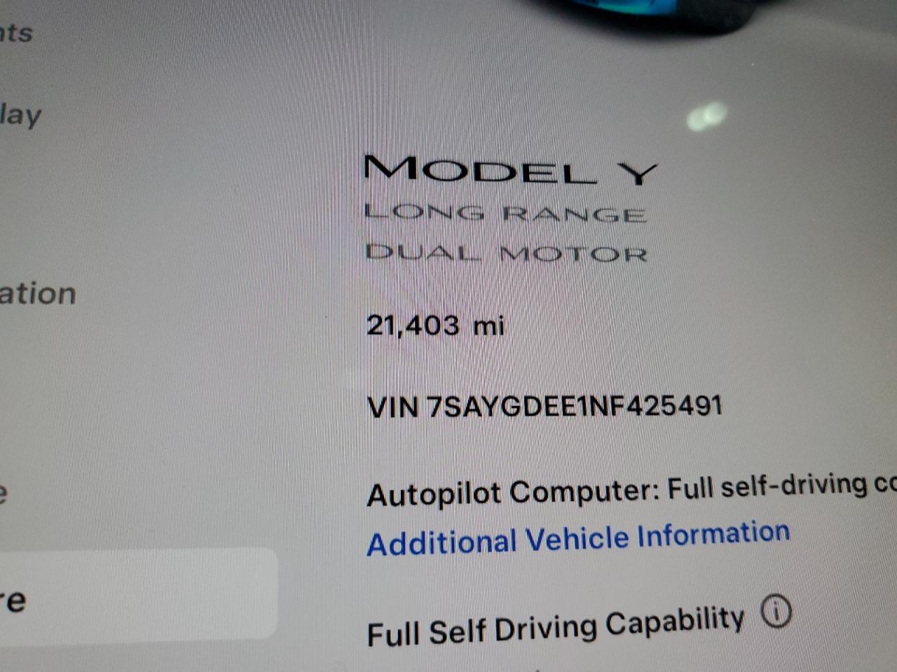 Автомобіль TESLA MODEL Y 2022 | GrandCar Автомобіль TESLA MODEL Y 2022 | GrandCar