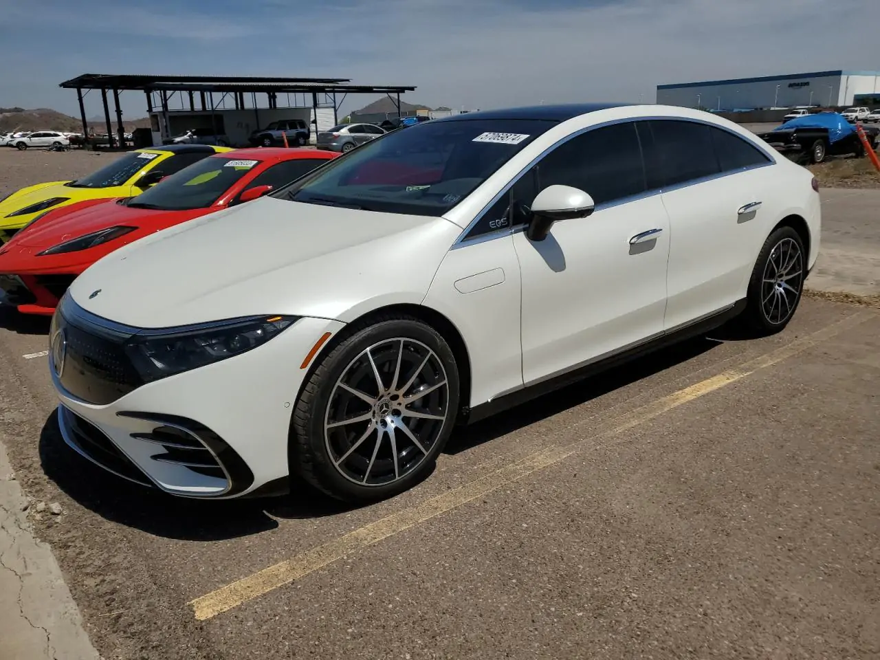 Автомобиль MERCEDES-BENZ EQS SEDAN 580 4MATIC 2022 | GrandCar