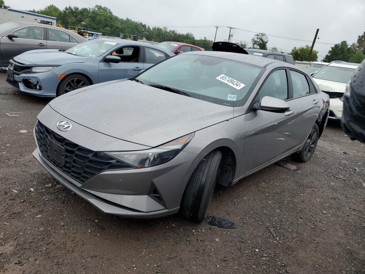 Автомобиль HYUNDAI ELANTRA BLUE 2023 | GrandCar