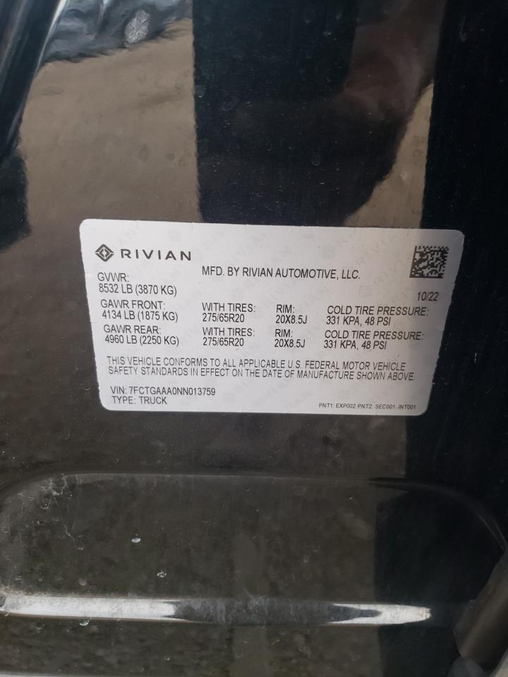Автомобиль RIVIAN R1T ADVENTURE 2022 | GrandCar Автомобиль RIVIAN R1T ADVENTURE 2022 | GrandCar