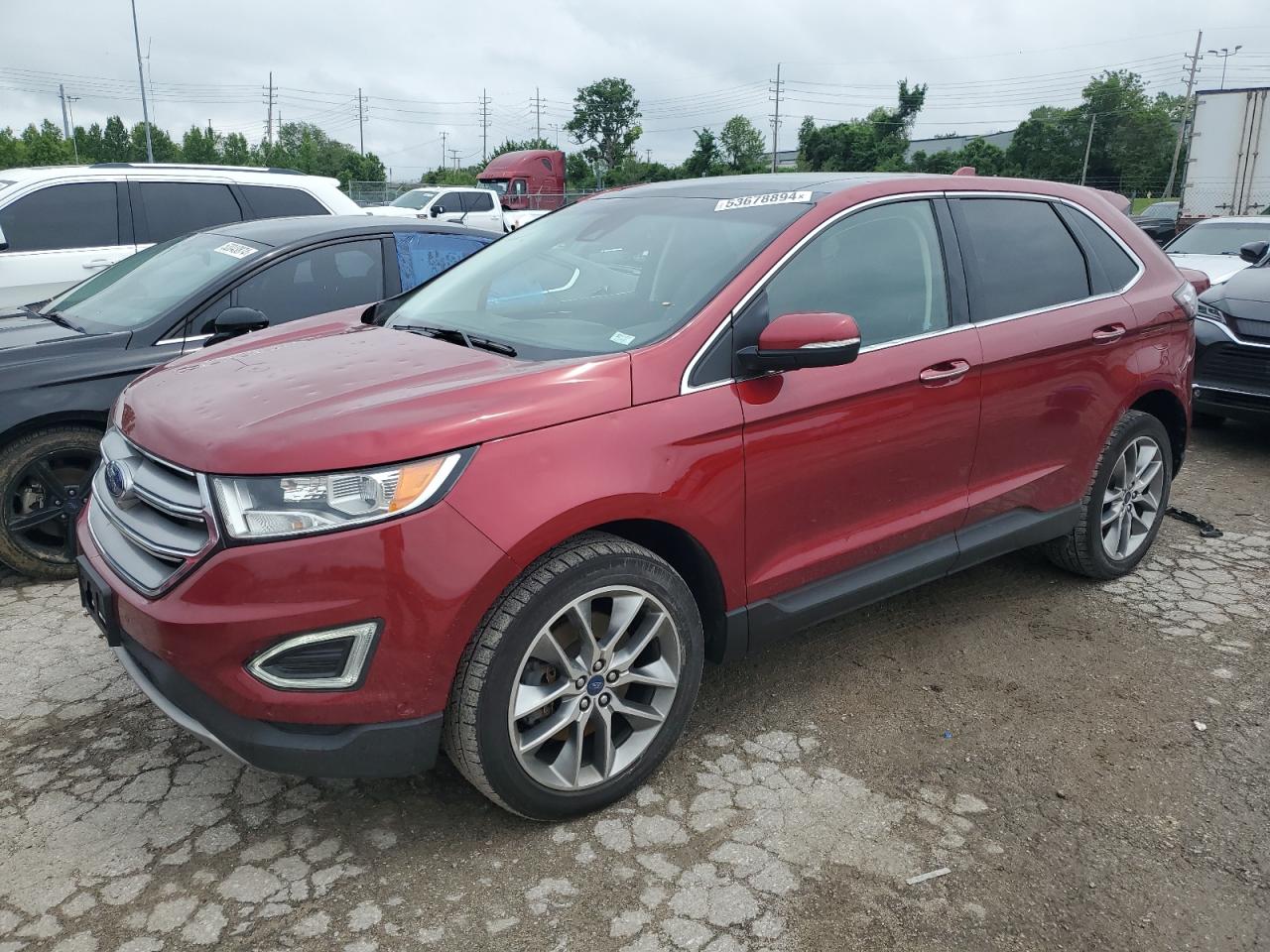 Автомобіль FORD EDGE TITANIUM 2017 | GrandCar