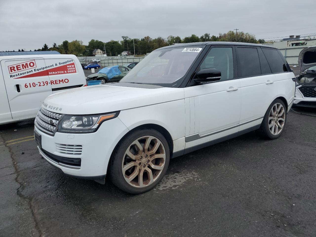 Автомобіль LAND ROVER RANGE ROVER HSE 2016 | GrandCar
