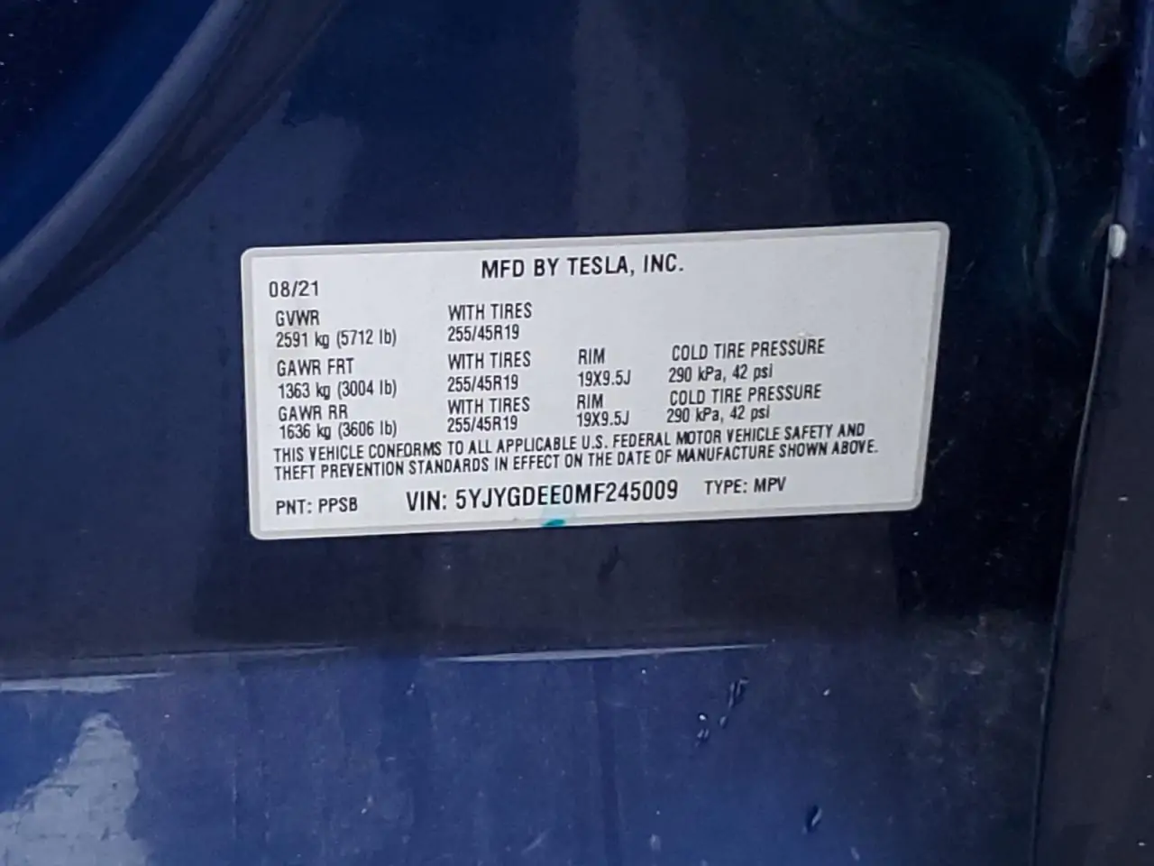 Автомобіль TESLA MODEL Y 2021 | GrandCar Автомобіль TESLA MODEL Y 2021 | GrandCar