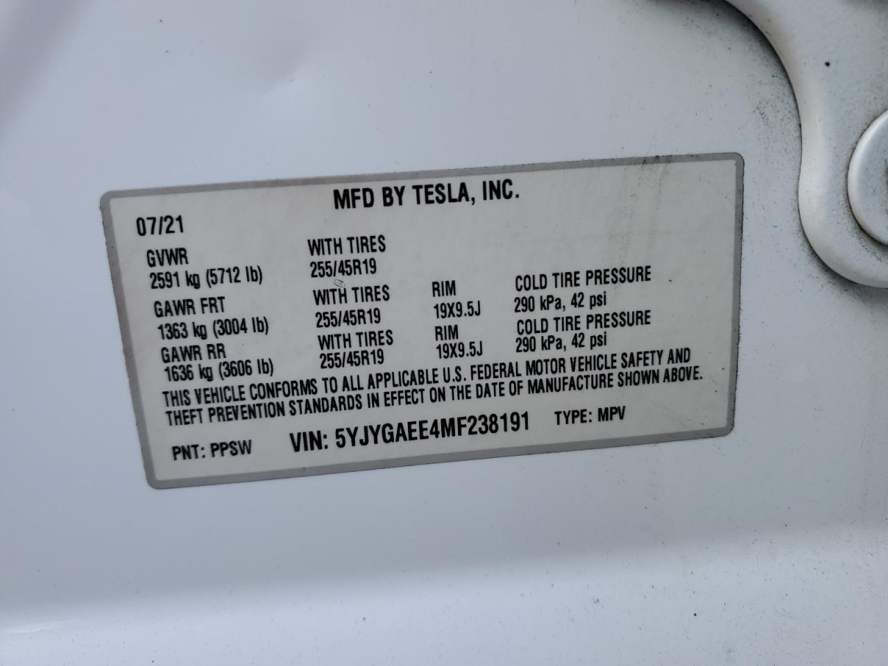Автомобіль TESLA MODEL Y 2021 | GrandCar Автомобіль TESLA MODEL Y 2021 | GrandCar