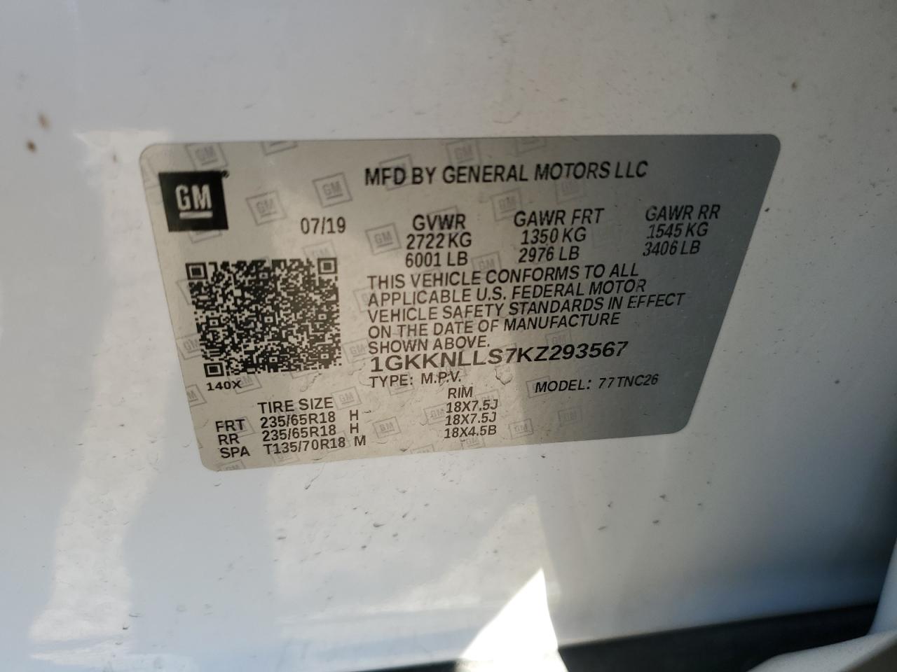 Автомобіль GMC ACADIA SLE 2019 | GrandCar Автомобіль GMC ACADIA SLE 2019 | GrandCar