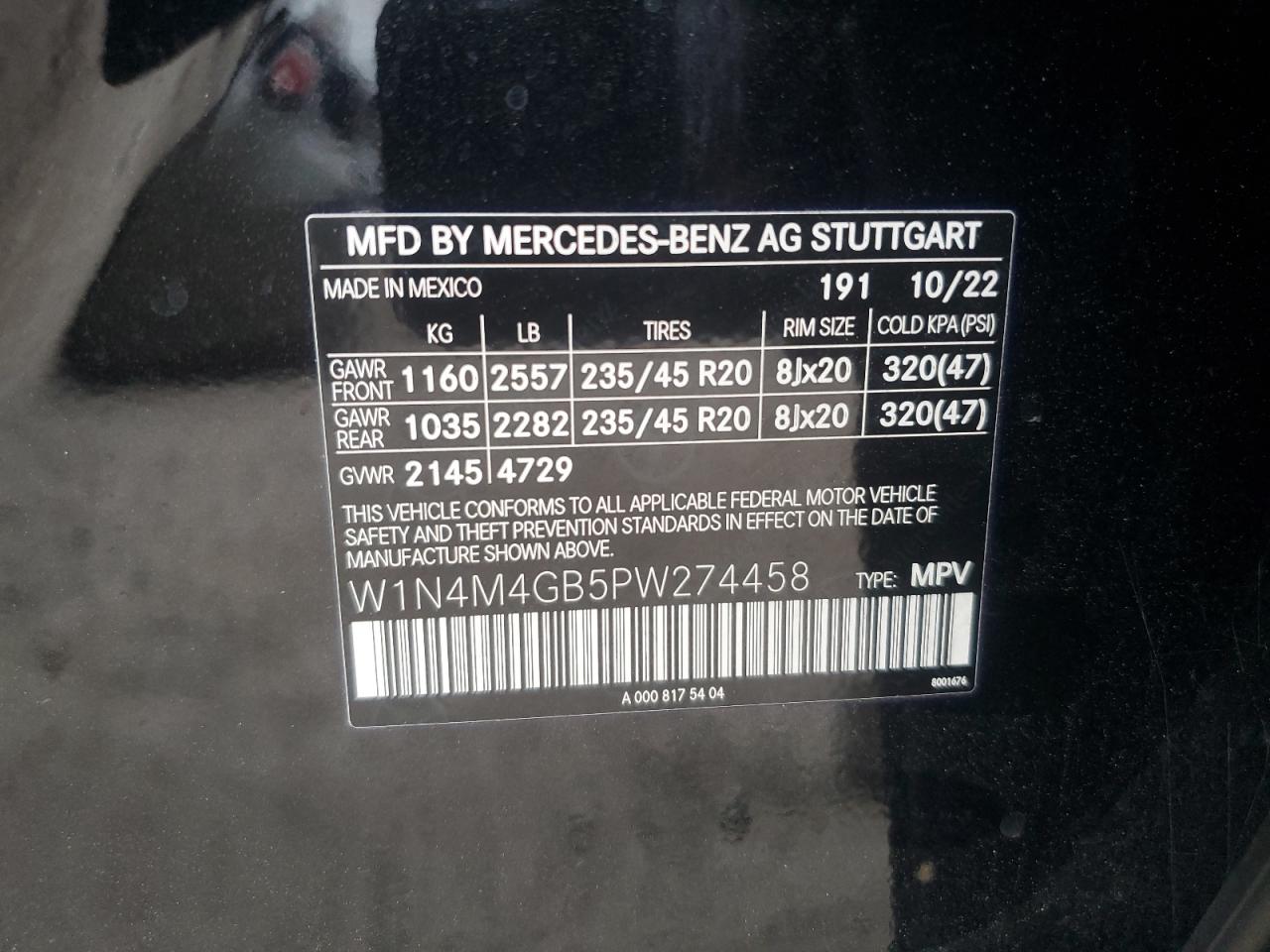 Автомобіль MERCEDES-BENZ GLB 250 2023 | GrandCar Автомобіль MERCEDES-BENZ GLB 250 2023 | GrandCar