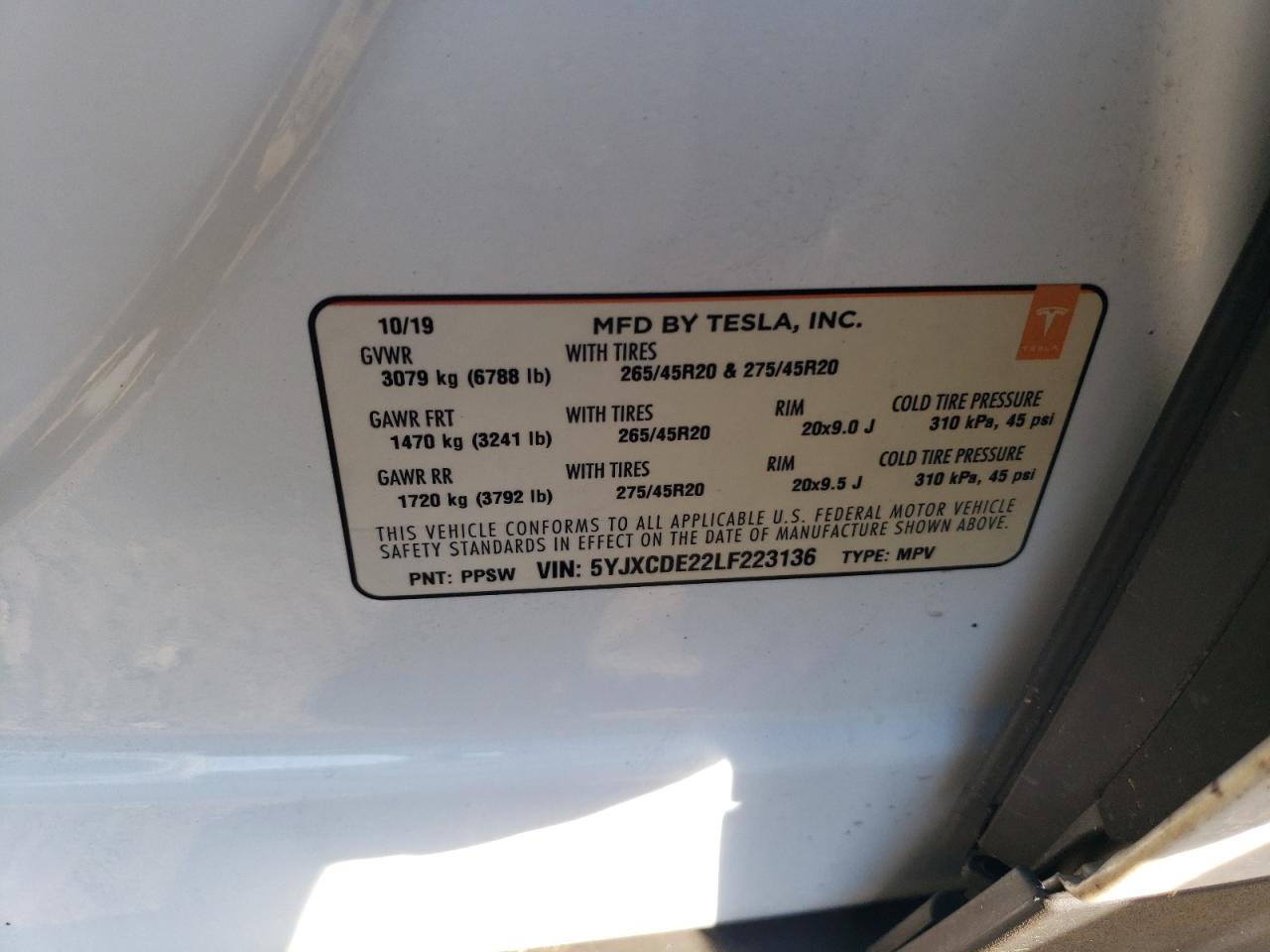 Автомобиль TESLA MODEL X 2020 | GrandCar Автомобиль TESLA MODEL X 2020 | GrandCar