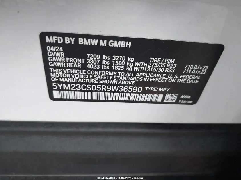 Автомобиль BMW XM 2024 | GrandCar Автомобиль BMW XM 2024 | GrandCar